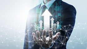 Information of business from network, Business growth